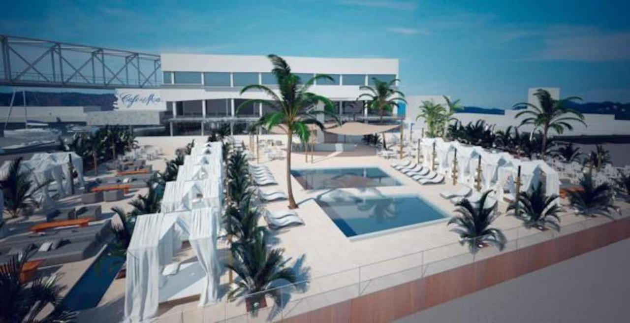 Stylish Flat, 2 Bathrooms And Swimming Pool, Next To The Beach! 산트 아드리아 데 베소스 외부 사진